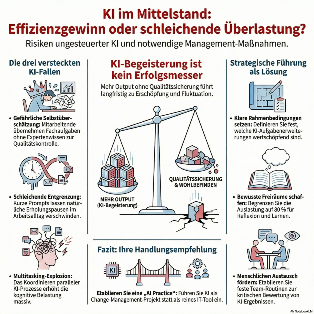 KI im Mittelstand - Effizienzgewinn oder schleichende Überlastung?