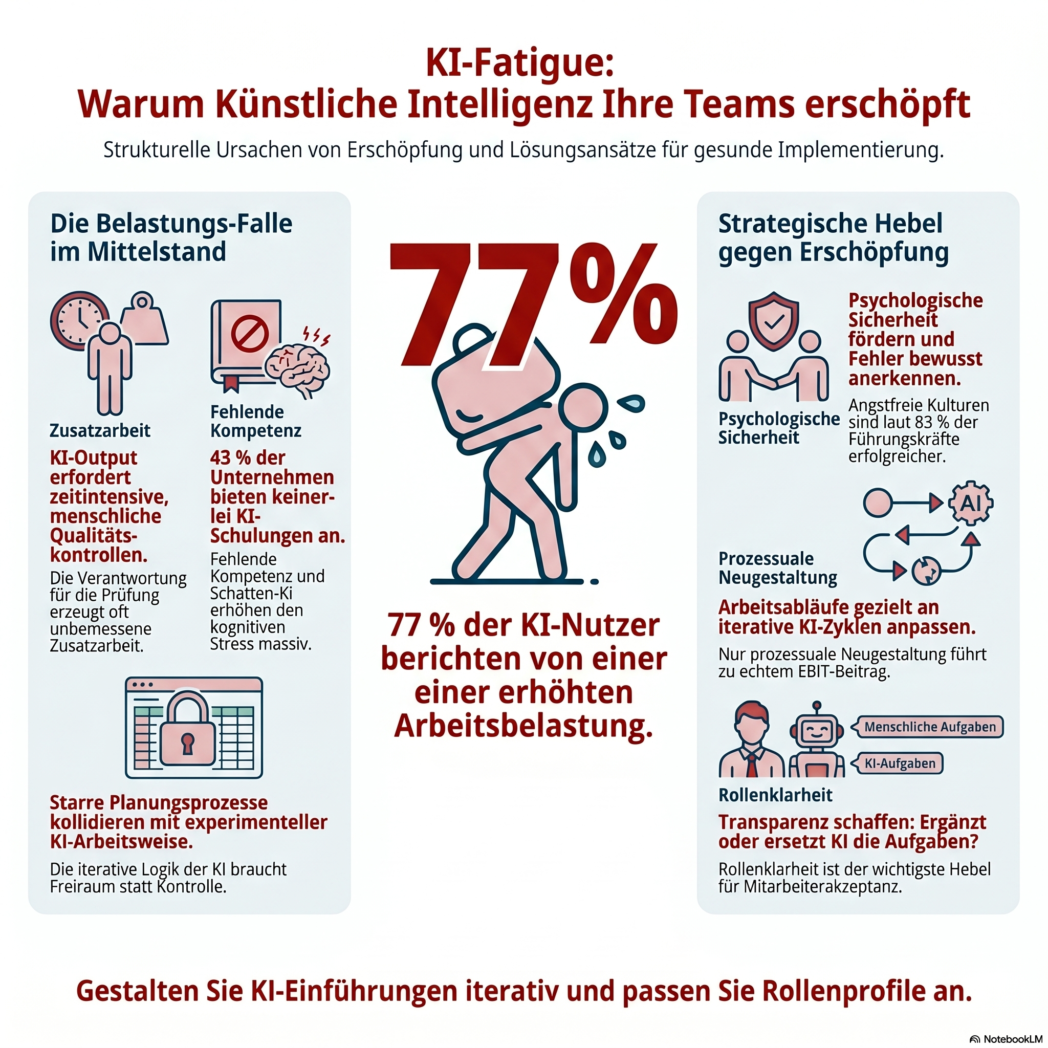 IG KI Fatigue - warum künstliche Intelligenz ihre Teams erschöpft